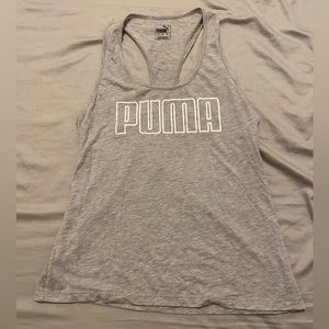 Puma grey workout tank